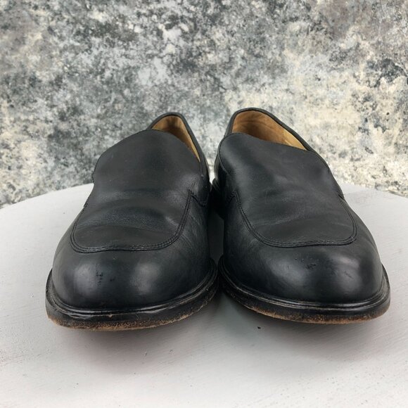 Cole Haan Men\'s Size 11M Black Leather Closed Toe Slip On Loafers Made In USA main image 4